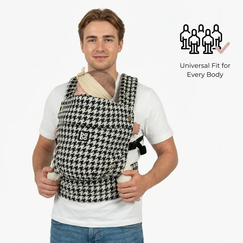 The Bonding Carrier - Black Houndstooth
