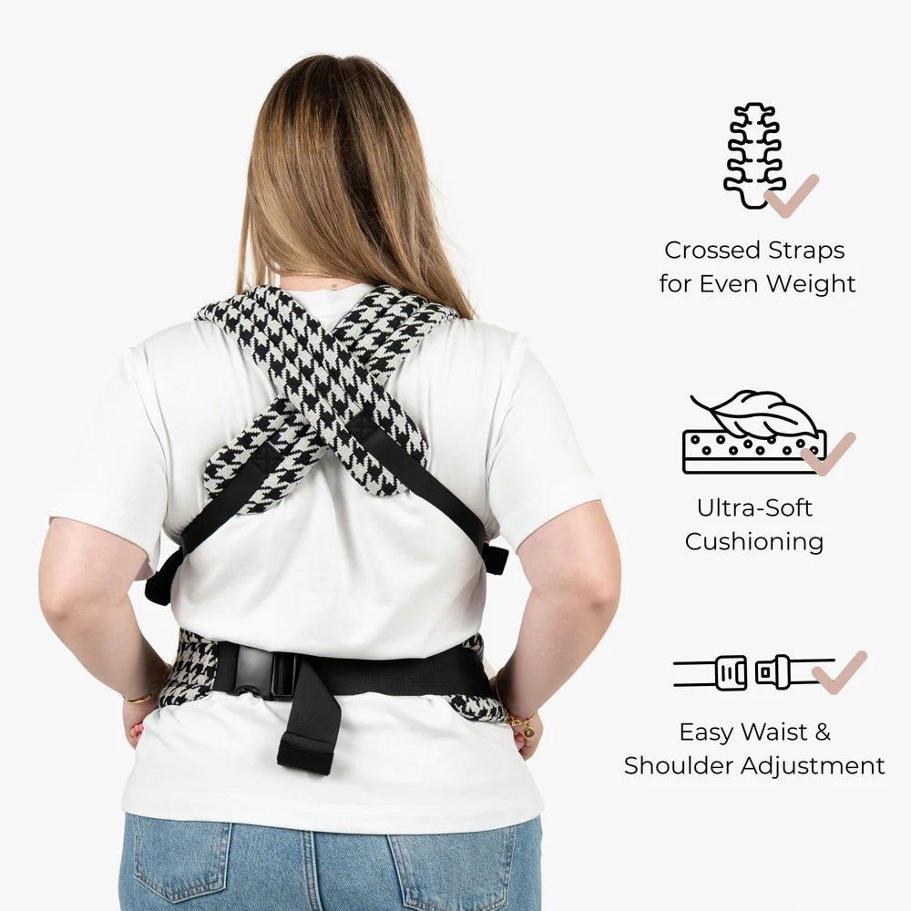 The Bonding Carrier - Black Houndstooth